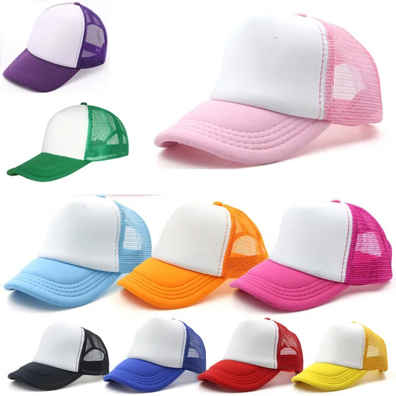 Personalized Logo Small MOQ Custom-Made Soft Sponge Hat Mesh Back Snap Close Football Tennis Foam Headwear Custom Baseball Cap