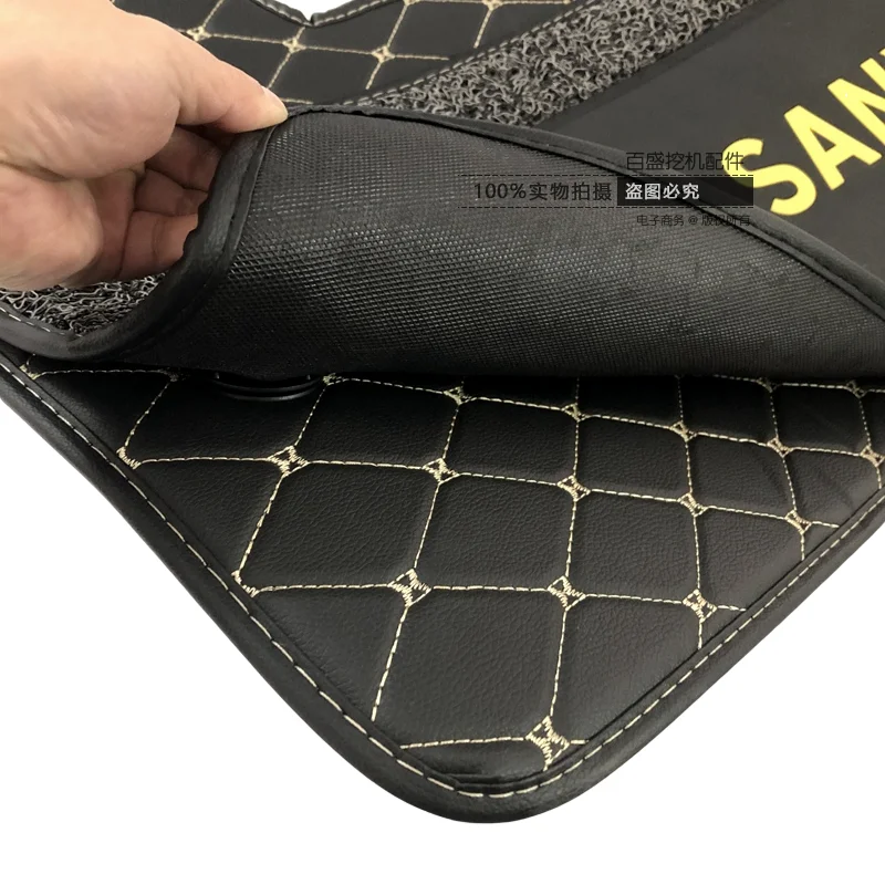 For Sany sy55/60/75c-9-8 bar 10 cab interior supplies, floor mats, excavator accessories