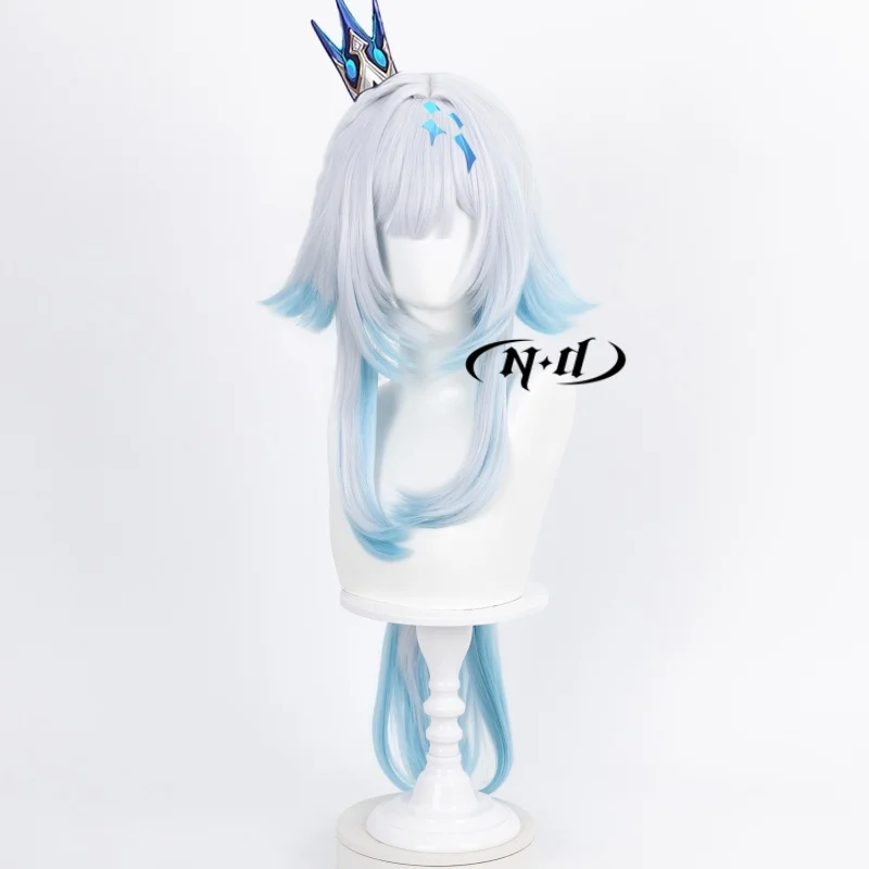 ND Cerydra Cosplay Pruiken Haarstukje Honkai Star Rail Cosplay Haar Pruiken voor Vrouwen Halloween Kostuum Themafeest Hittebestendig