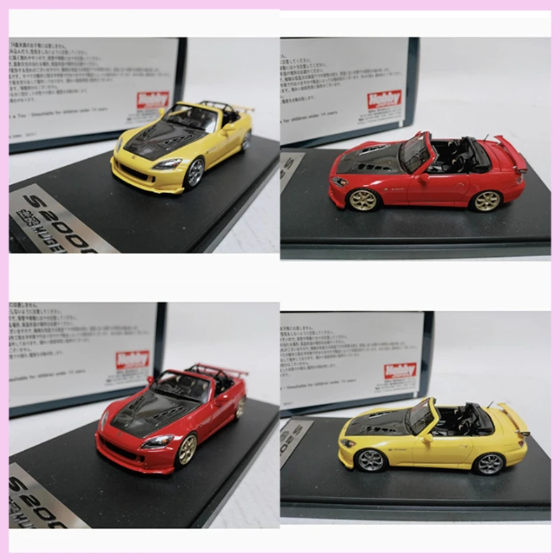 

MARK43 1/43 Mugen S2000 AP2 Convertible Resin Sports Car Model Collection Display Toy Gift Souvenir