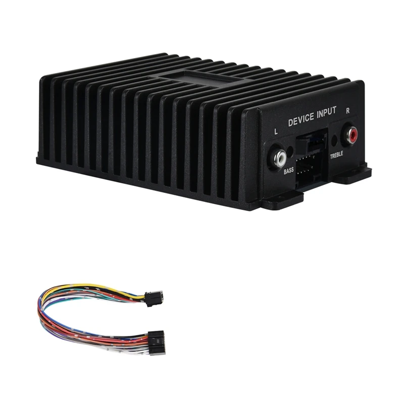 Power Android DSP Amplifier Box Car Stereo Audio 4X80w For All Android Car Radio Hi-Fi EQ Sound RY-125AB For Car Stereo