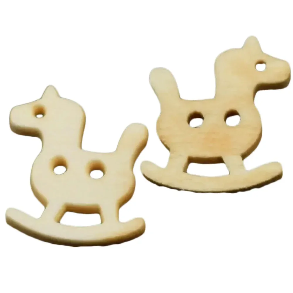 

500 шт. деревянных круглых пуговиц с цветочным узором для шитья одежды, аксессуары для рукоделия, пуговицы для рождественских поделок