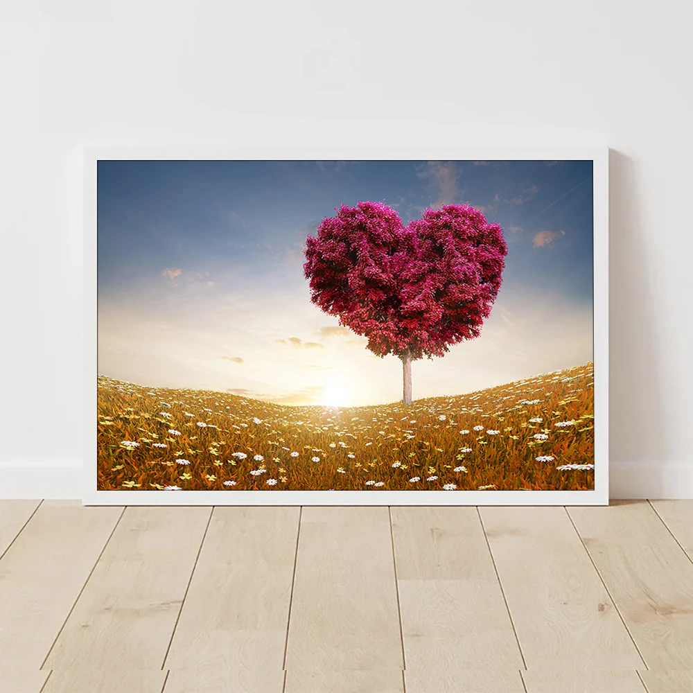 Love Tree Canvas Pa…