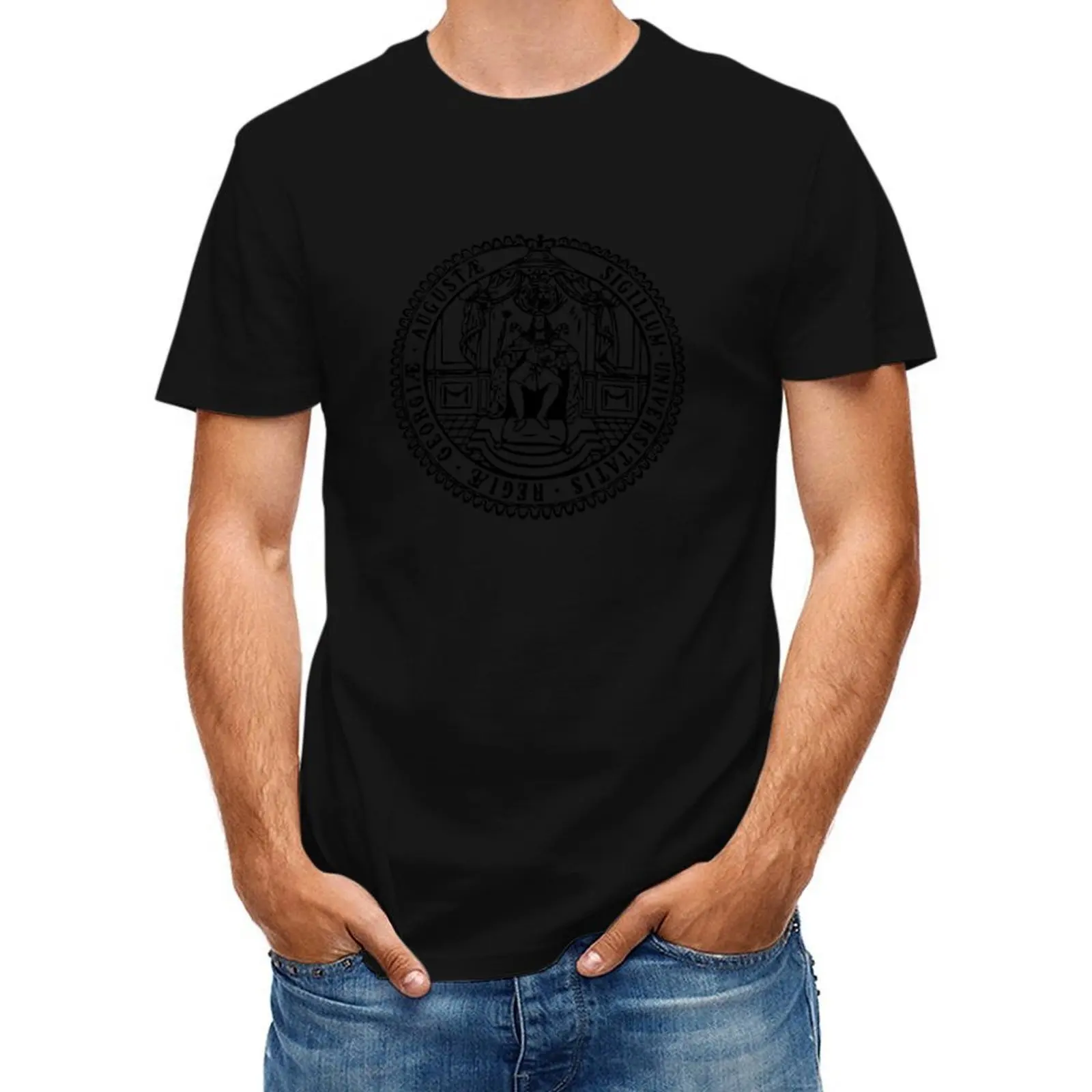

University of G ttingen T-Shirt cotton man t-shirts graphic tee shirt T-shirts oversize anime shirt mens white t shirts