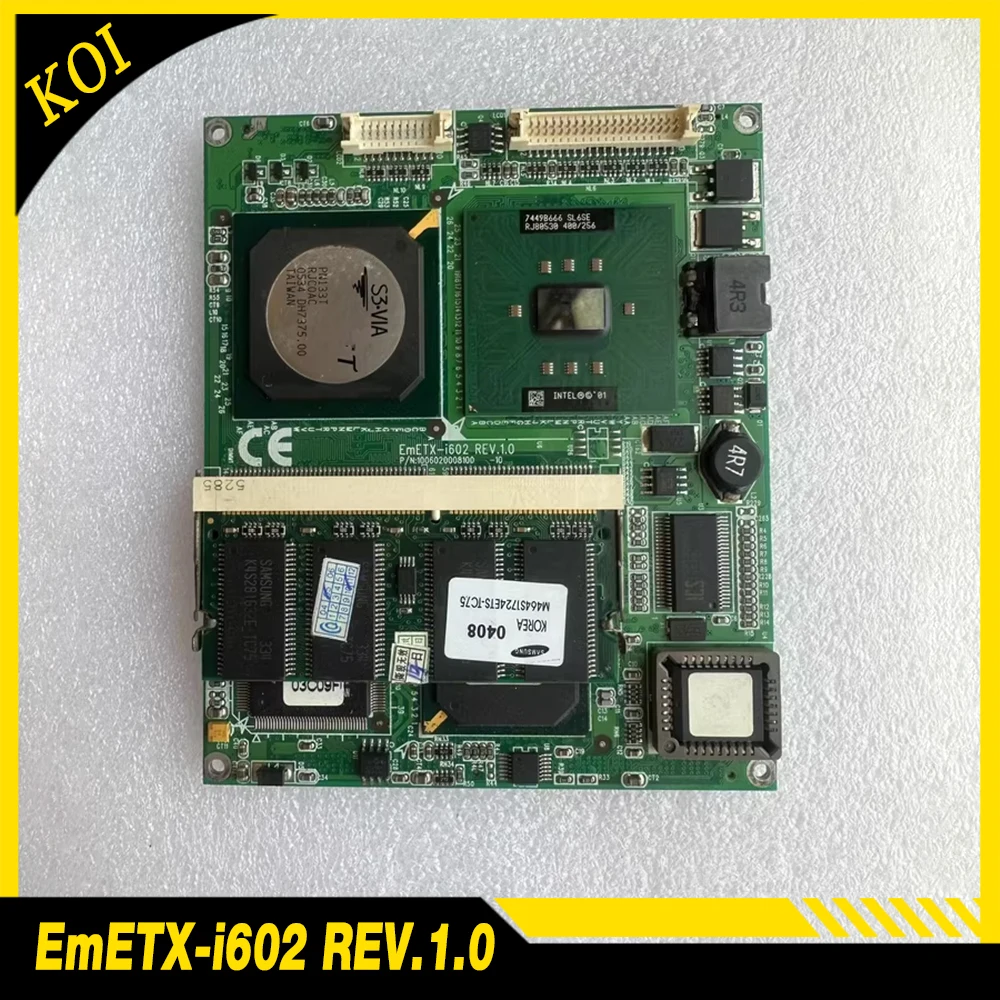 

Для материнской платы Arbor EmETX-i602 REV.1.0 ETX 1006020008100 Материнская плата промышленного оборудования