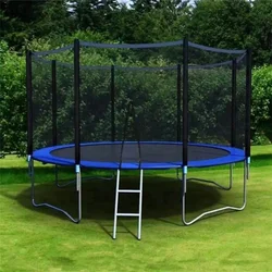 Factory Direct 6ft-16ft Najwyższej jakości okrągła gimnastyczna trampolina zewnętrzna