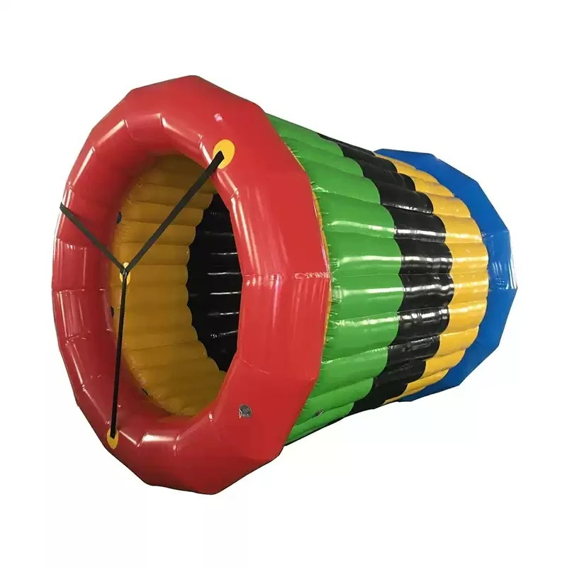 Fun Games Props Inflatable Caterpillar Dynamic Five Rings Grass Roller Team Building Outdoor Game Training Equipment