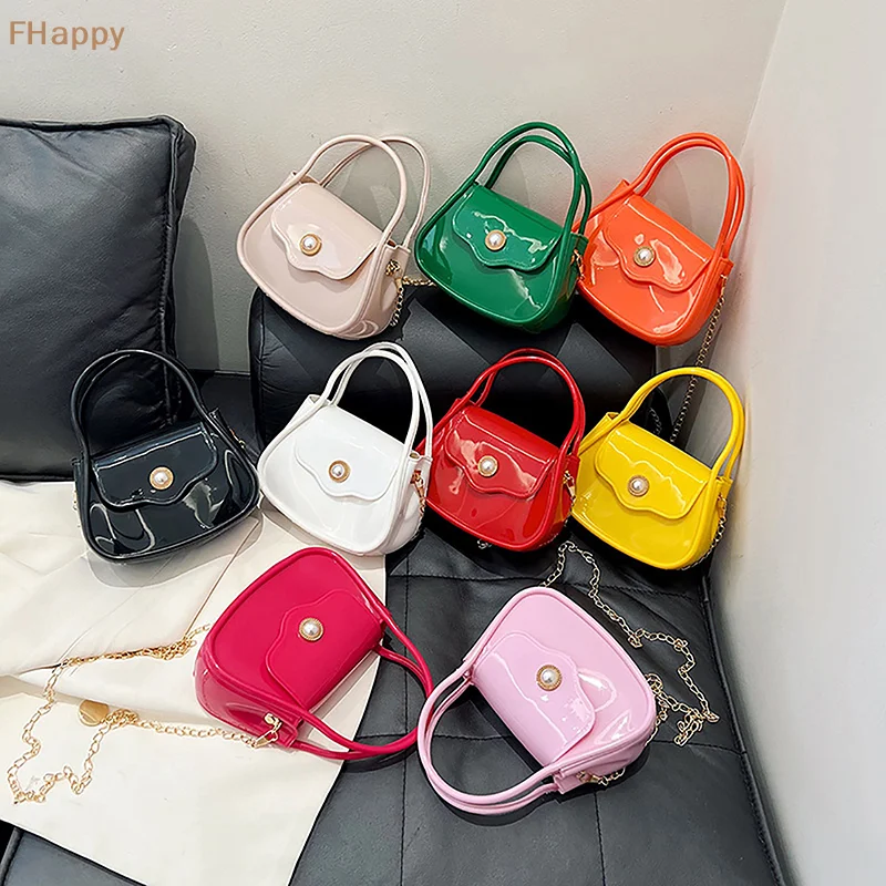 Mini Messenger Bag Parent-child Bag Jelly Crossbody Bag Women Handbag Children's Bag Summer Clothes Match Bag