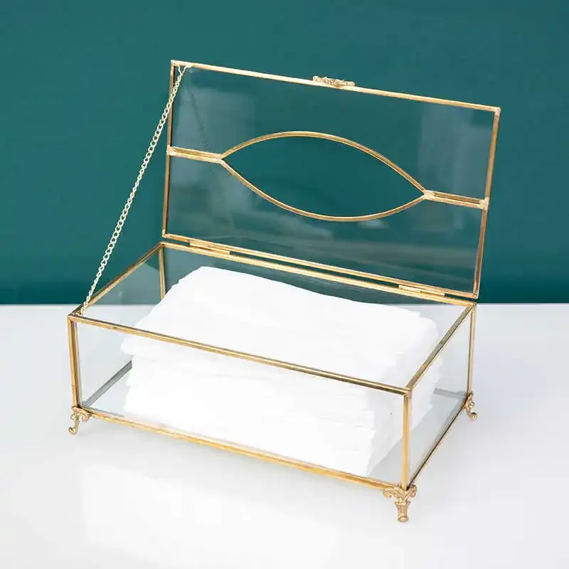 Vintage Brass Glass…