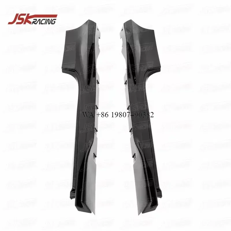 Wmwmnu Carbon Fiber Side Skirts Side Lip for 2019 2020 2021 F8 Tributo Spider OEM Style Body Kit Auto Accessories