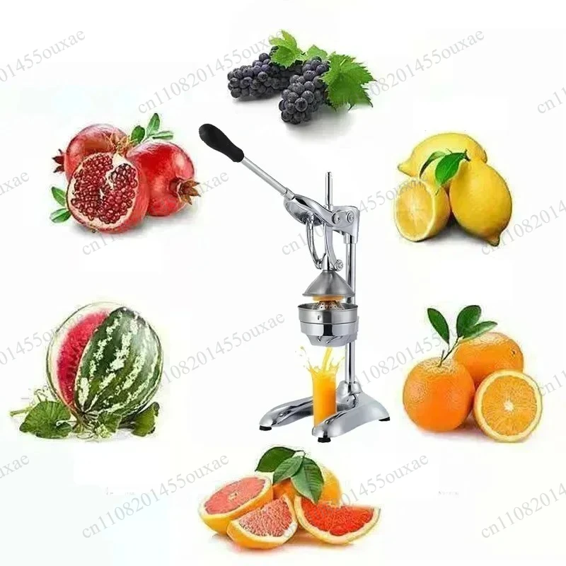 Manual Citrus Juice Press Stainless Steel Large Capacity Squeezer Household Commercial Orange Lemon Juicing Tool