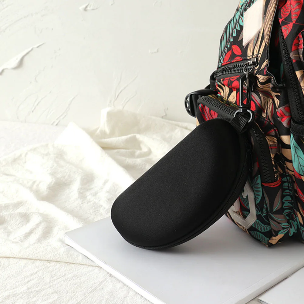 

3pcs Portable Eyeglasses Case Anti-Scratch Lightweight Glasses Box For Travel Outdoor With Keychain Clip Zipper Closure