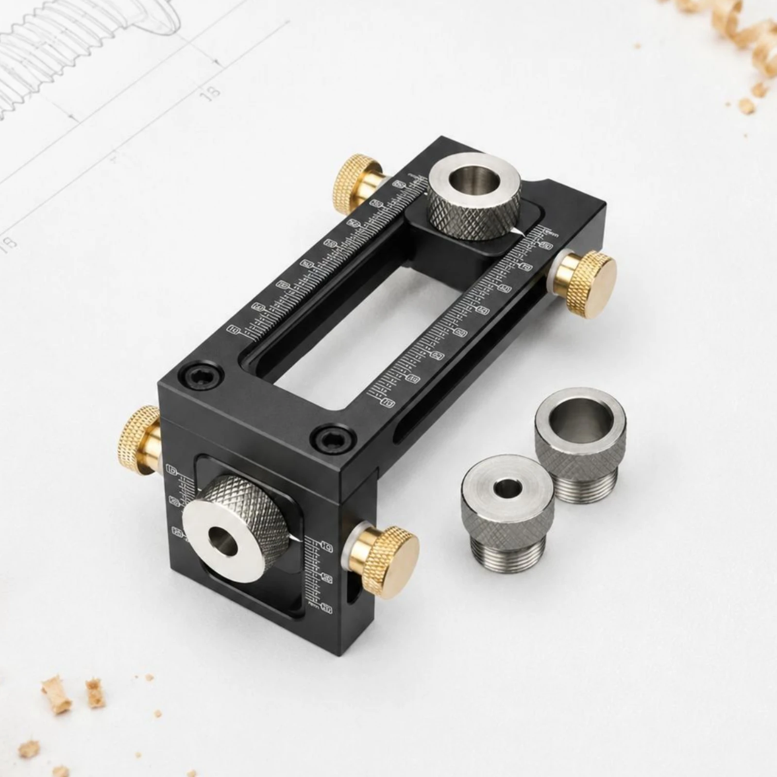 Bed Screw Drilling Jig Precise - Woodworking Joint recension och pris