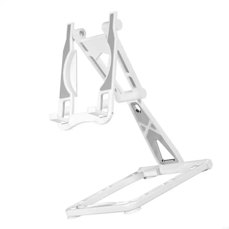 

LXAA Height Adjustable Foldable Stand Phone Cradle Built in Wireless Charging Slot