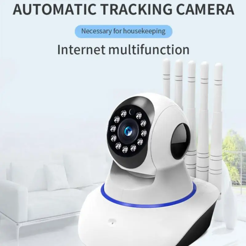 Imagem -01 - sem Fio Smart Home Baby Monitor Visão Noturna Detecção de Movimento Rastreamento Câmera ip Wi-fi 2mp sem fio smart home baby monitor visao noturna deteccao de movimento rastreamento camera ip wi fi 2mp 01