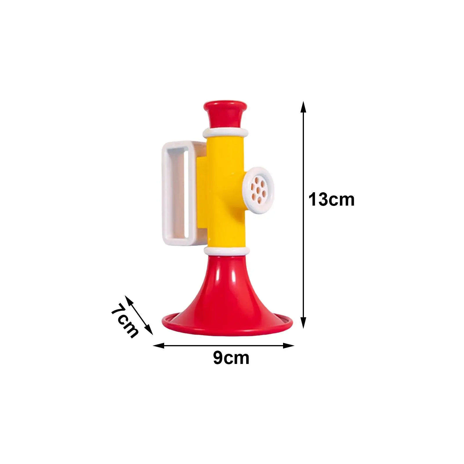 아기용 트럼펫 장난감 생일 선물, 다채로운 휴일 선물, 여행용 만화 장난감, 소음기 작은 스피커 장난감, 파티 선물