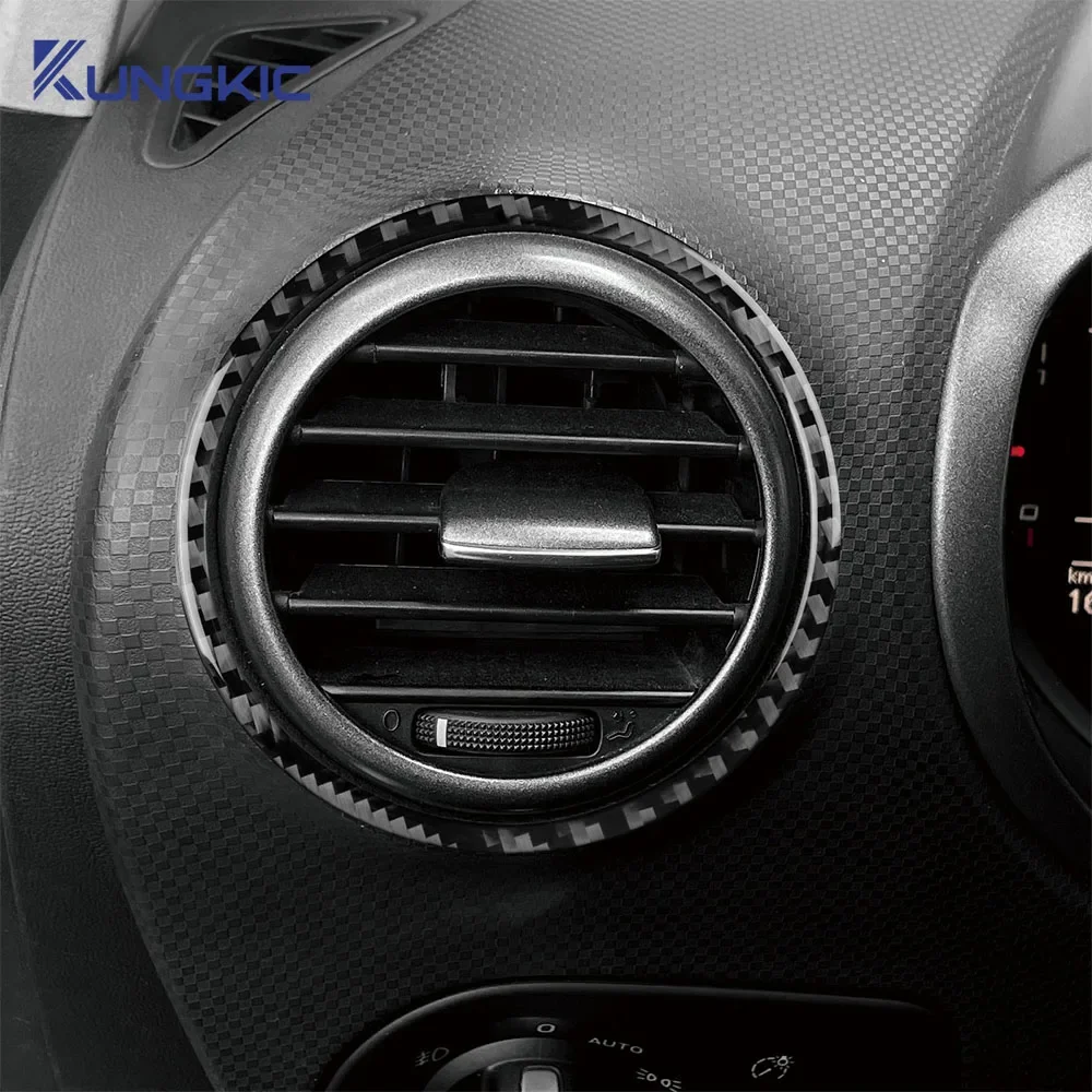 

Real Soft Carbon Fiber Sticker For Seat Leon 2005 2006 2007 2008 2009 2010 2011 2012 Car Side of Center Console Outlet Trim