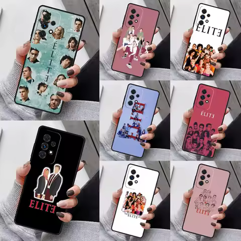 Spanish TV series Elite Season Phone Case For Samsung Galaxy S23 S21 S20 FE S24 S22 Ultra Note20 S10 S9 S8 Plus A40 A52 A13 A53