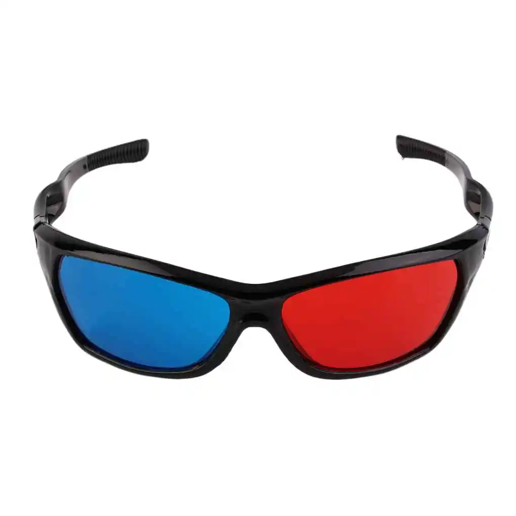 3D Glasses Simple Children Adults Television Eyeglass Eyewear Accessory Red Blue Anaglyph Eyeglasses Accessories