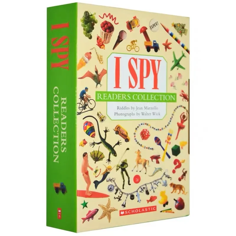 13PCS Box Set I Spy Reader Collection Visual Discovery English Picture Book Child Early Education Kids Reading Age 3-6 Years