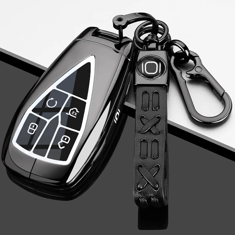 For 2025 Changan Qiyuan A05 Keycase 25 New Qiyuan Q05 Special Fragrance Edition Automotive Metal Buckle Shell