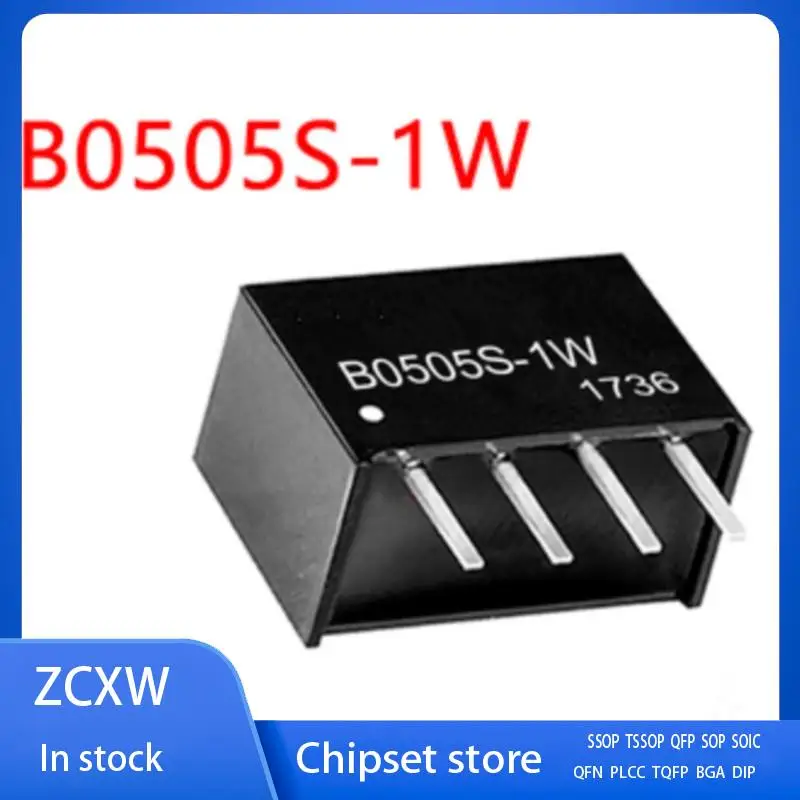 5Pcs/Lot  New   B0524S-1W  B0524S DC-DC   SIP-4  