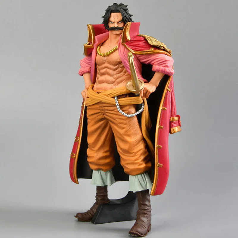 New 23cm One Piece Gol D Roger Figures King Artist Collection Model Action Figurine Pvc Collectible Model Doll Statue Ornament