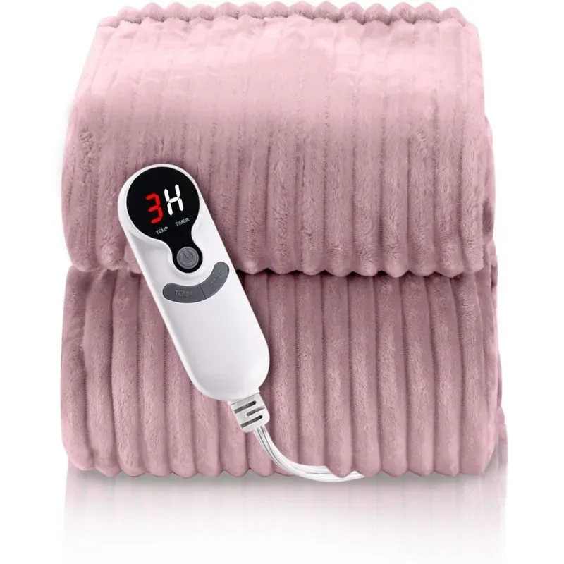 Electric Heated Blanket Throw,50