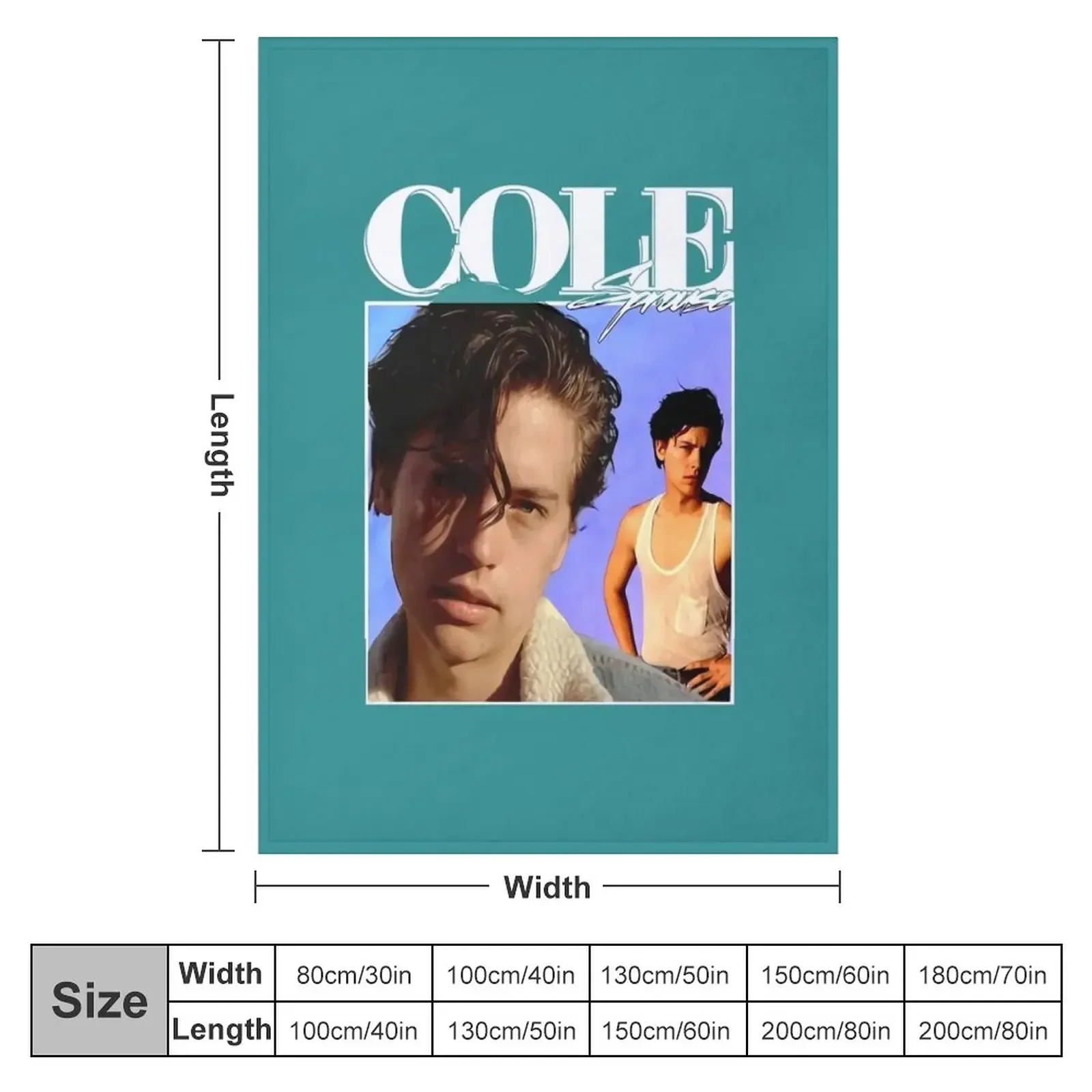 Cole Sprouse, 90_s,Vintage Throw Blanket Tourist for sofa Furrys manga Blankets