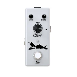 ISET PD-4 Chorus Guitar Effect Pedal Classic Style Analog Chorus True Bypass Mini size Electric Guitar Pedal Guitar Accessories