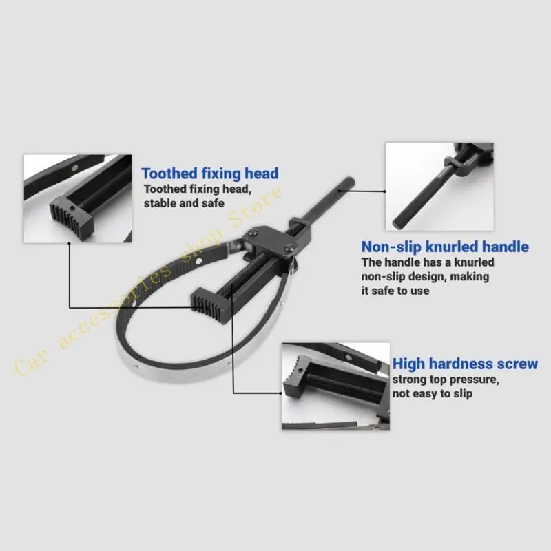 مفتاح دولاب الموازنة بمقبض مطاطي مريح، مثبت دولاب الموازنة القوي لصيانة نماذج الدراجات النارية المتعددة #1
