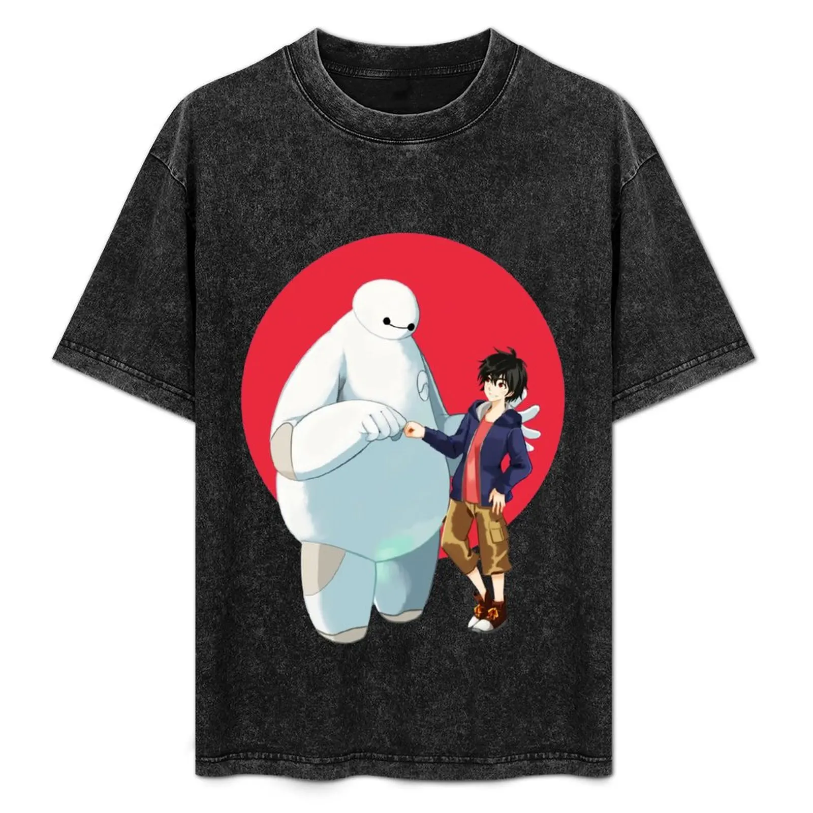 

Big Hero 6 T-Shirt Stylish Print Short Sleeve Tee