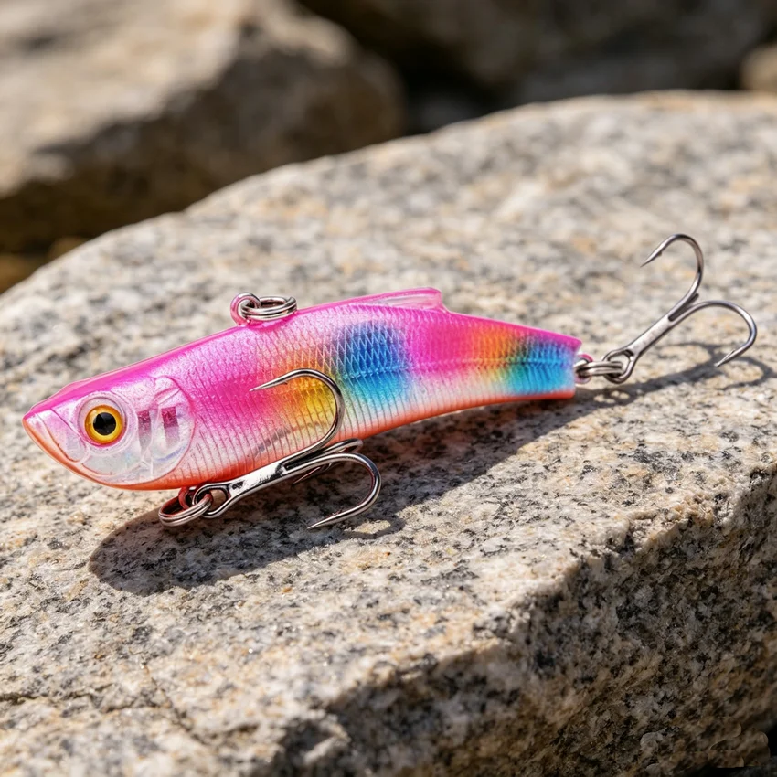 1 Stück 7 cm / 17,8 g Winter-Hardbait für das Meeresangeln, VIB 3D-Köderaugen, Wirbel-Tauchjig, Flügel-Wobbler, Pesca Crank Lures Swimbait – Detail 7