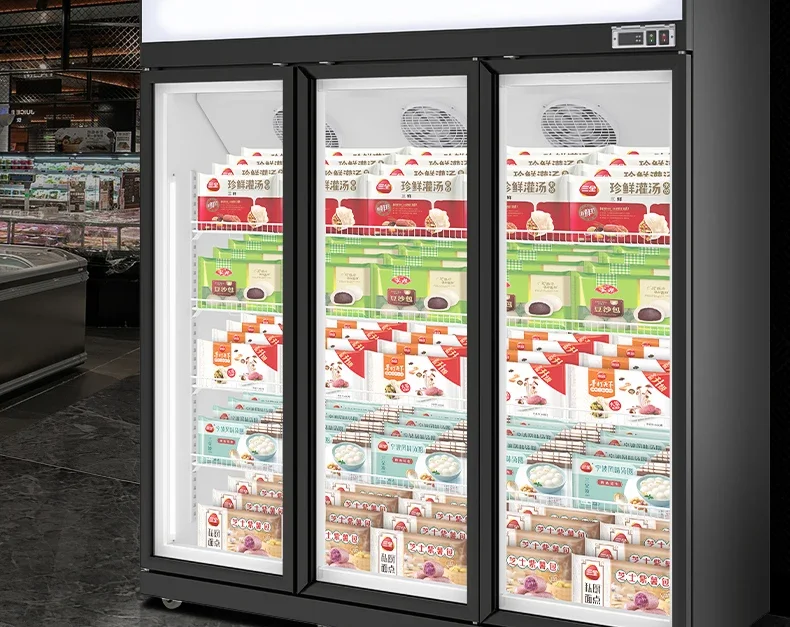 

Frozen Display Cabinet Commercial Quick Freezing Cabinet Frozen Meat Frozen Products