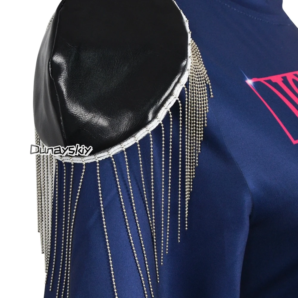 Mira Cosplay Kpop Demon Hunters 코스프레 Suits Huntrix K Pop Demon Hunters Top Skirt Sets Women Halloween Party Roleplay 케이팝데몬헌터스 - Image 4