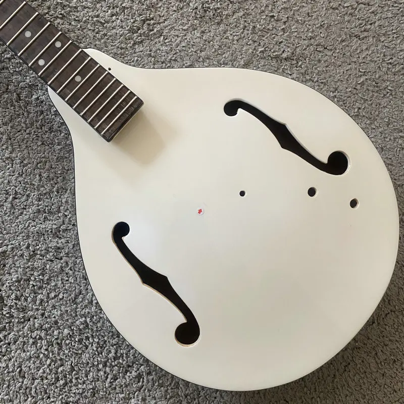 H087 OscarSchmidt 8 String Mandolin White Color No Hardwares Electric One Made By Korea Factory in China for DIY