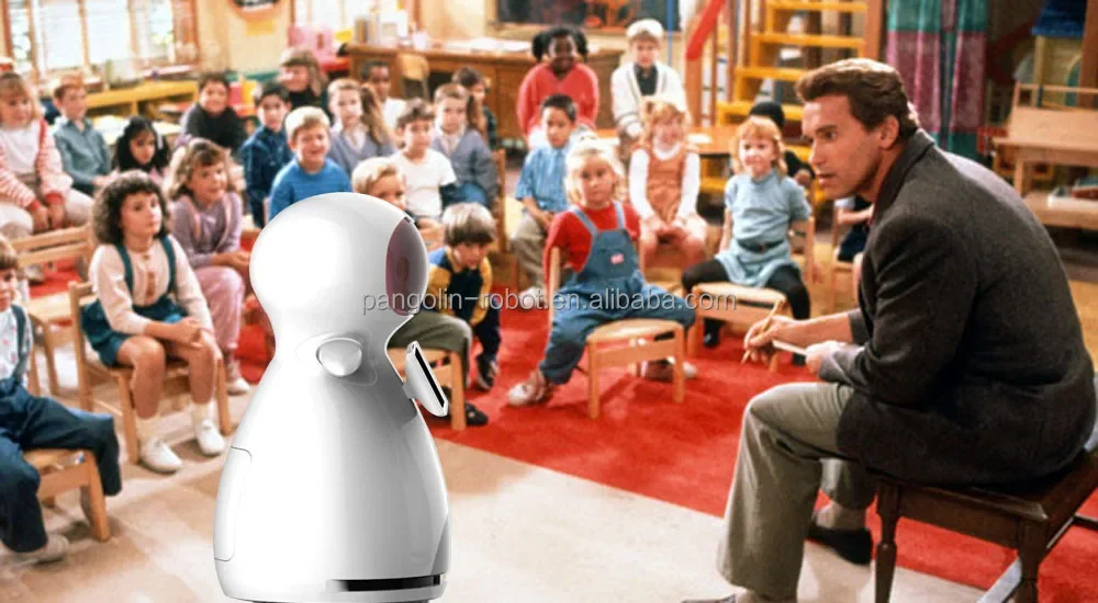 Slimme Robot Voor Kinderen Mooie Home Service Miniatuur Onderwijs