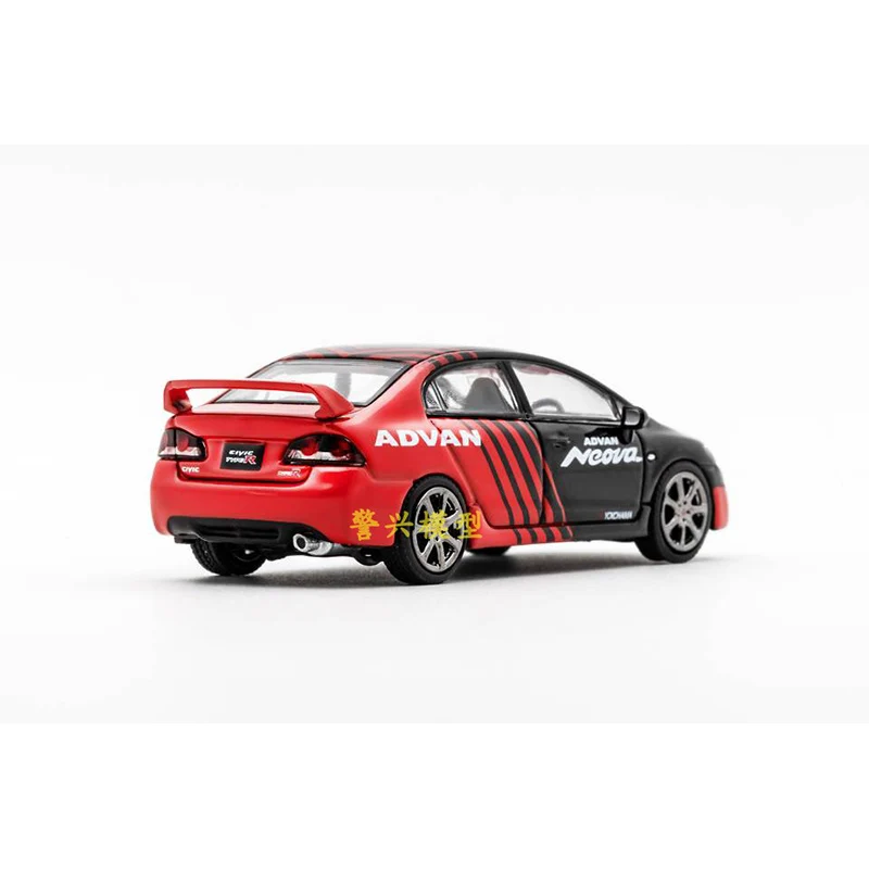 DCT Diecast Alloy 1:64 Scale Civic Type-R FD2 Sports Cars Model Adult Toys Classics Collection Souvenir Gifts Static Display