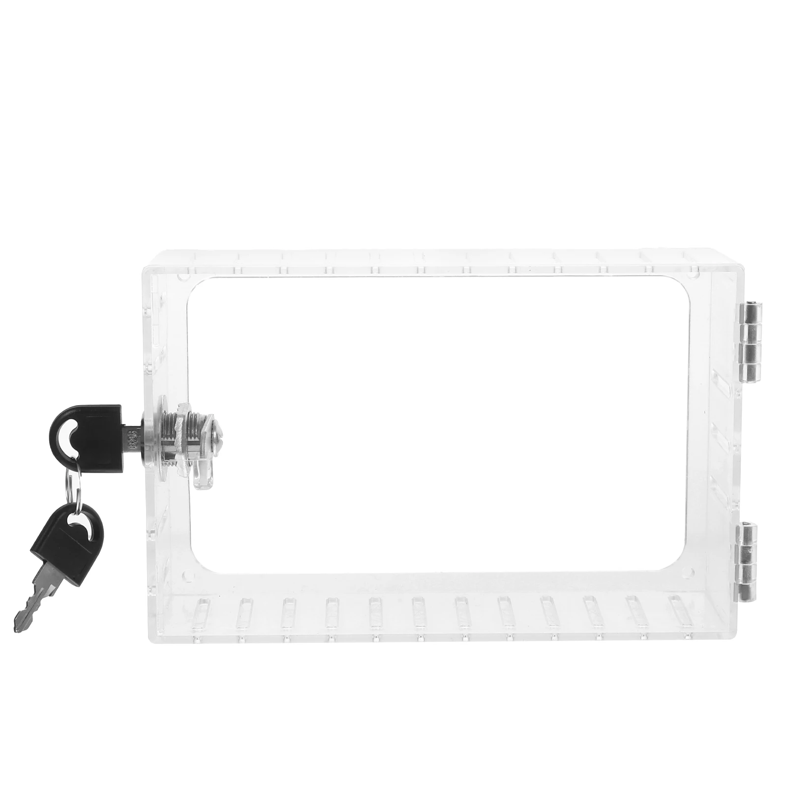 

Lock With Mount Thermostat Protection Box Tampering Thermostat Guard Box For Indoor Wall Use