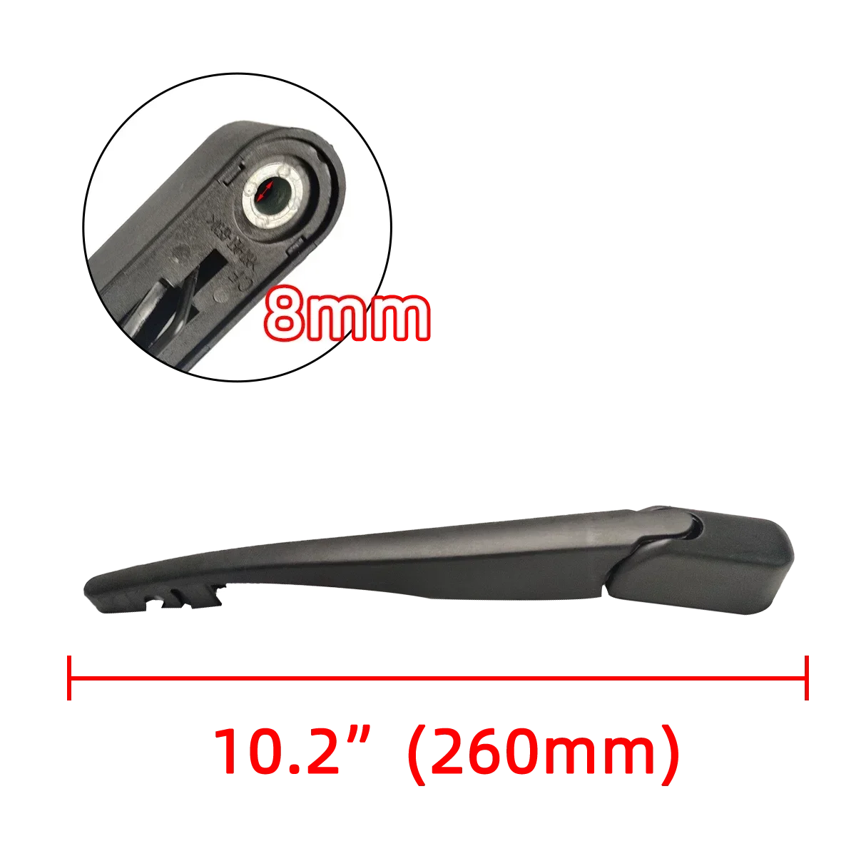 Rear Wiper Blade & Arm Set Kit For Chery Tiggo 5 2014+ Windshield Windscreen Rear Window