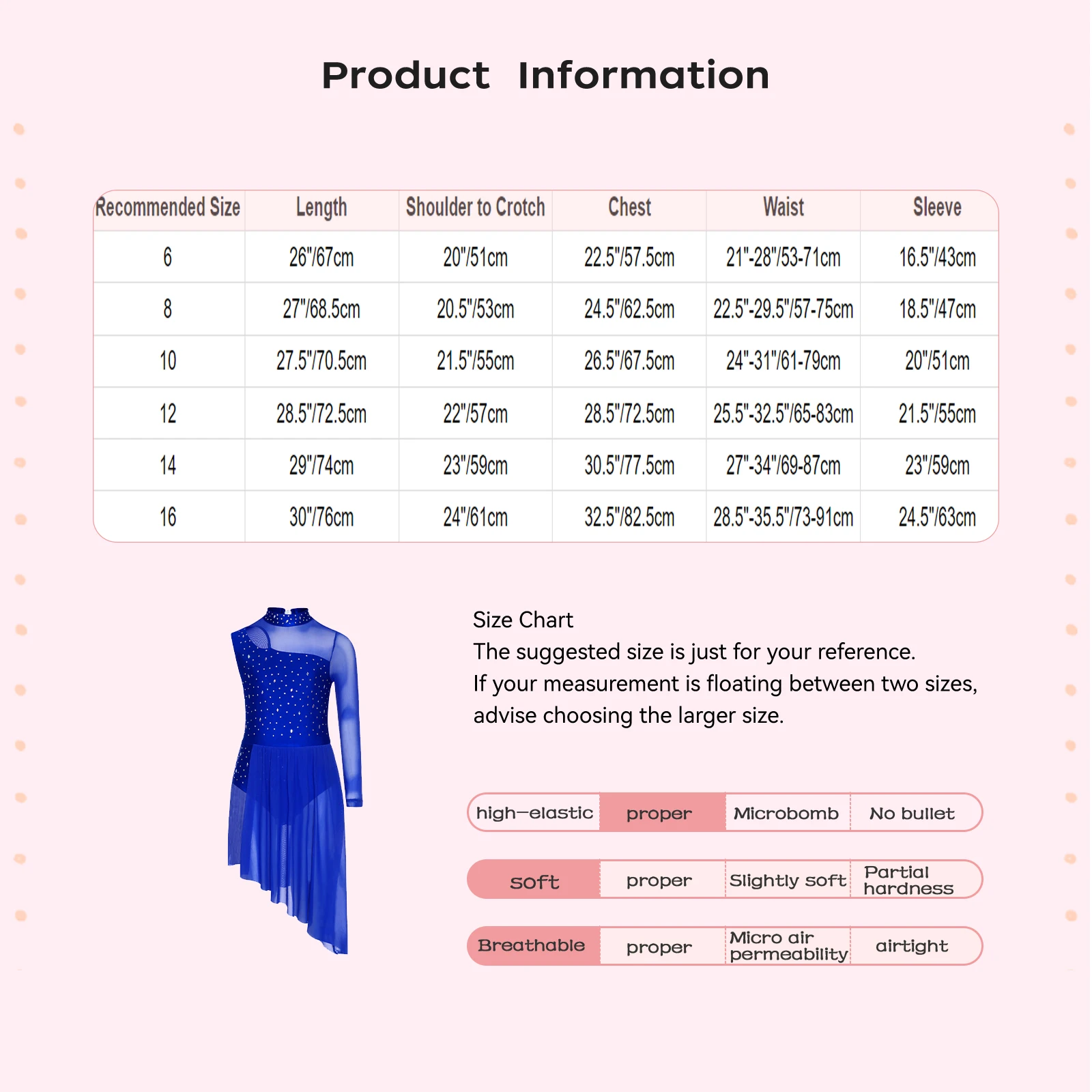 Traje de baile de Ballet de salón de vals de malla transparente lírico para niñas, traje de actuación de baile con lentejuelas, ropa de baile de escenario de Ballet transpirable elegante