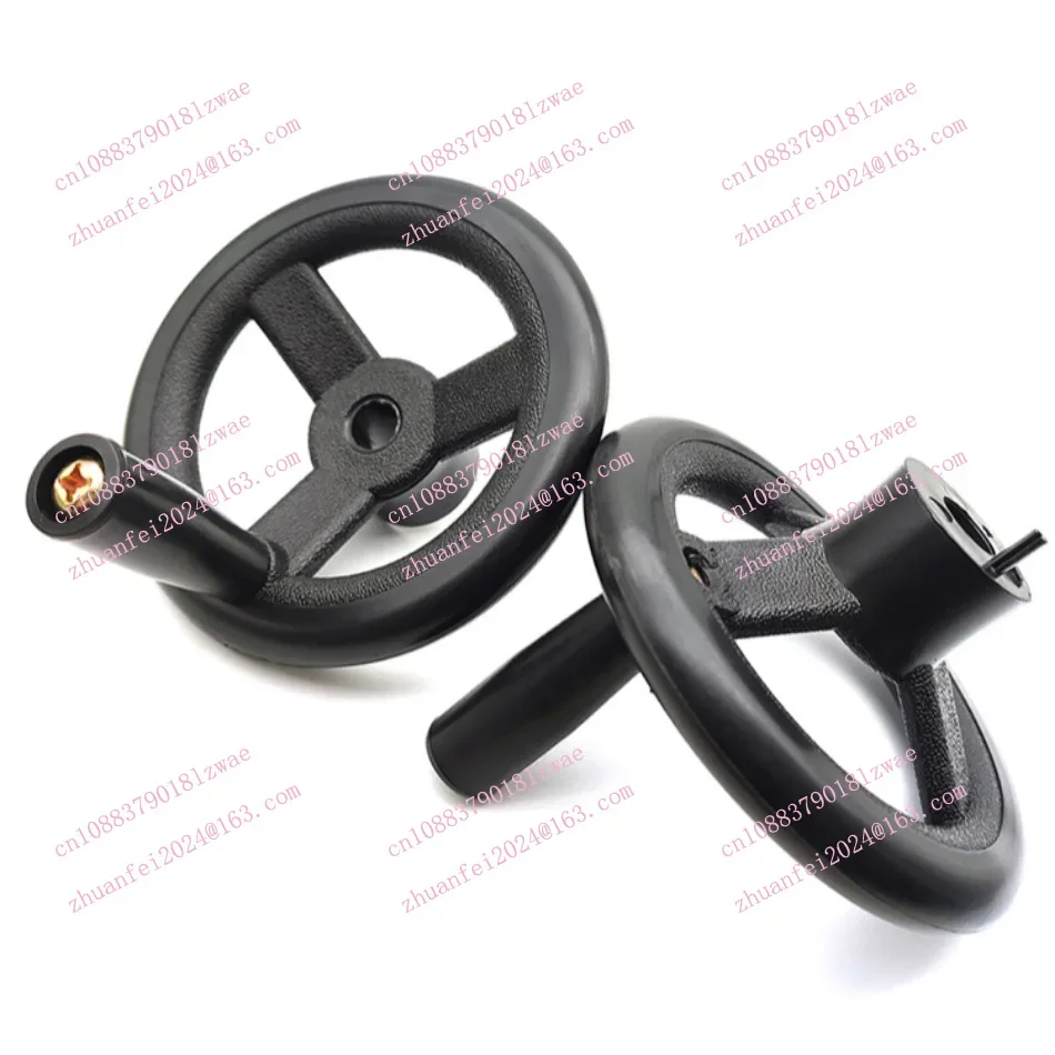 1Set High Quality Milling Machine B125+126 Feed Black Plastic Hand Wheel & 3X B110+B111 Feed Reverse Knob FOR BRIDGEPORT Mill