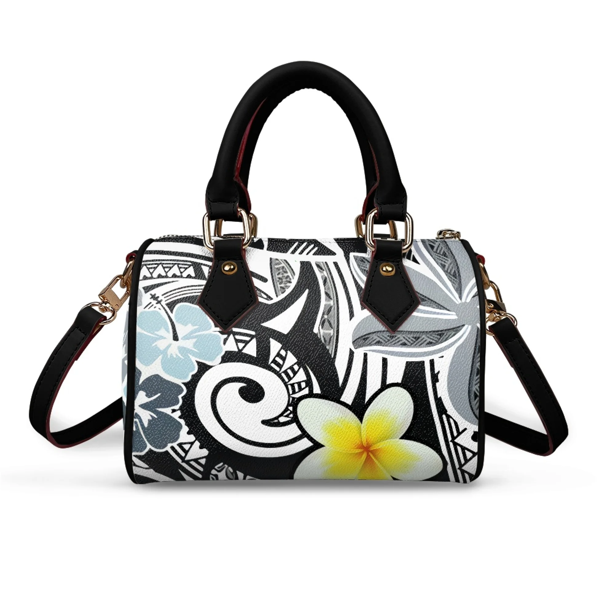 

Custom Wholesale Women'S Tote Polynesian Pillow Bag Small Portable Retro Art Women'S Bag High Street Crossbody Bag