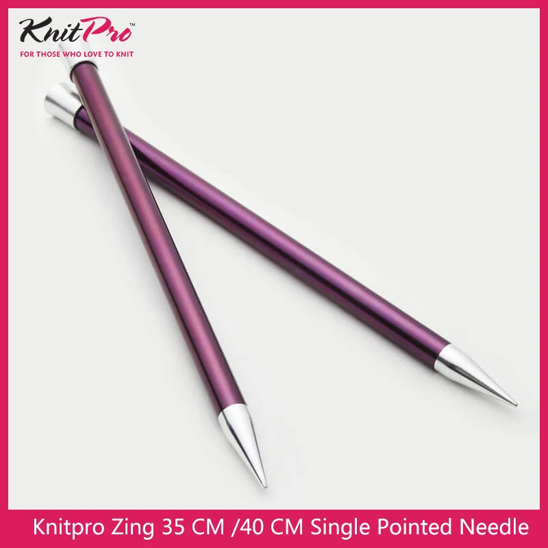 1 piece Knitpro Zing 35 cm/40cm  Single Pointed Needle