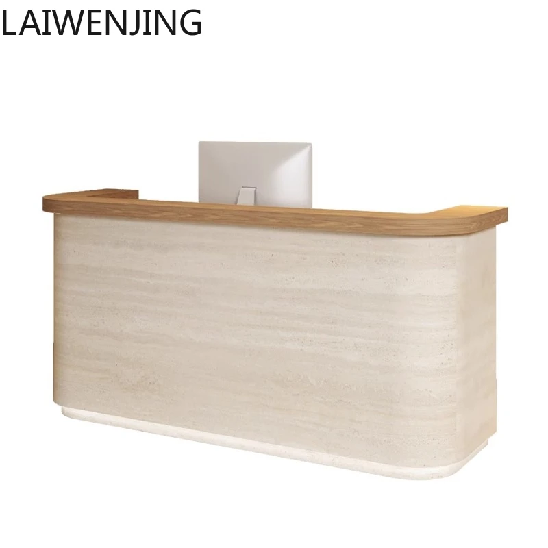 

HLZ Clothing Store Cashier Counter Women's Clothing Store Bar Table Simple Modern Beauty Salon Front Desk