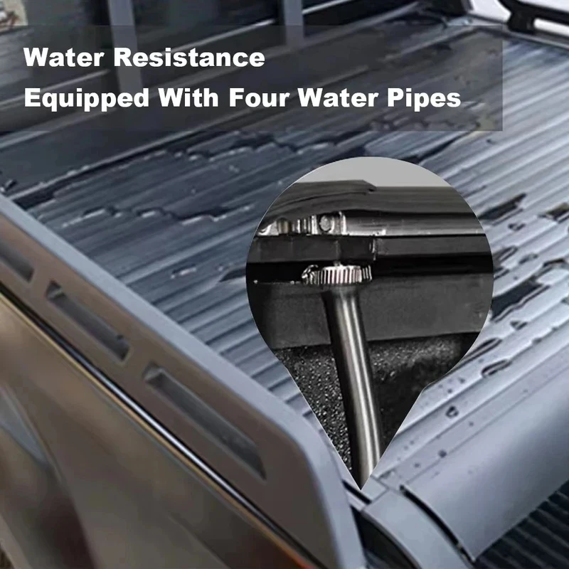 Factory Hot Sale Aluminum Hard Retractle Pickup Truck Bed Range Tonneau Cover D 3