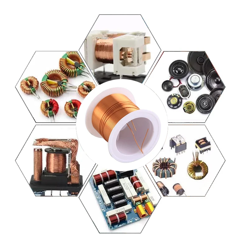 1 Stück 0,1–0,9 mm Spulendraht, elektromagnetischer Draht, emaillierter Kupferdraht, Wickeldraht, weit verbreitet in Transformatoren und Induktoren – Detail 6