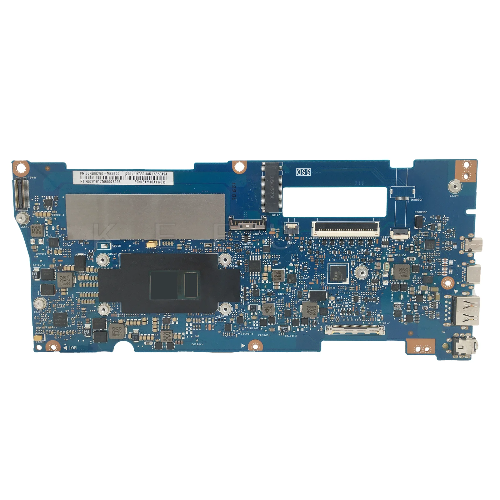 Imagem -02 - Kefu Ux330ua Mainboard para Asus Zenbook Ux330 U330ua Ux330u Ux330uak U3000u Portátil Placa-mãe i3 ou i5 ou i7 Ram4gb 8gb Uma