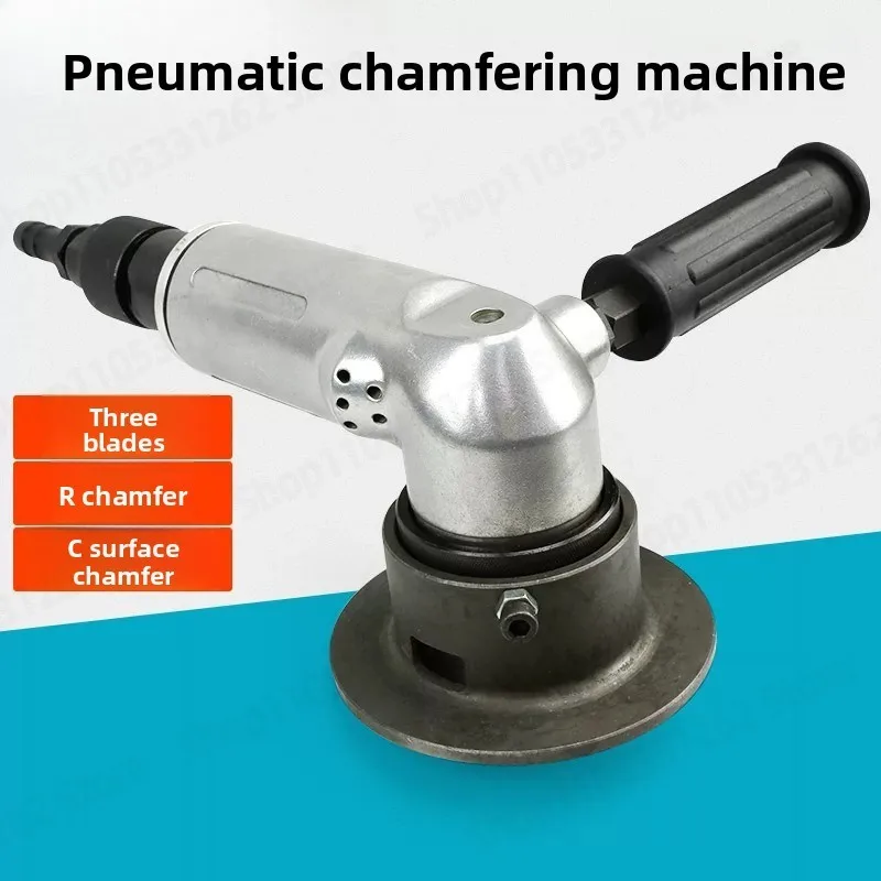 ABL-6 Handheld Light Pneumatic Chamfering Machine R3 Chamfering C-Face Edge Angle Shipyard Metal Plate Chamfering