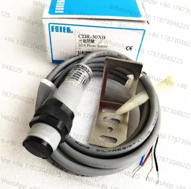 CDR-30XB  FOTEK M18 NC Photoelectric Switch Sensors 100%  Reflex Type PHOTO SENSOR